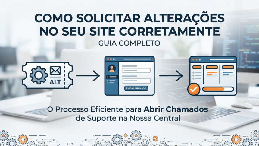 Como solicitar alterações no seu site corretamente (guia completo)