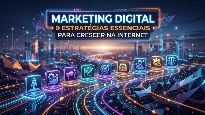 Marketing Digital: 9 Estratégias Essenciais para Crescer na Internet
