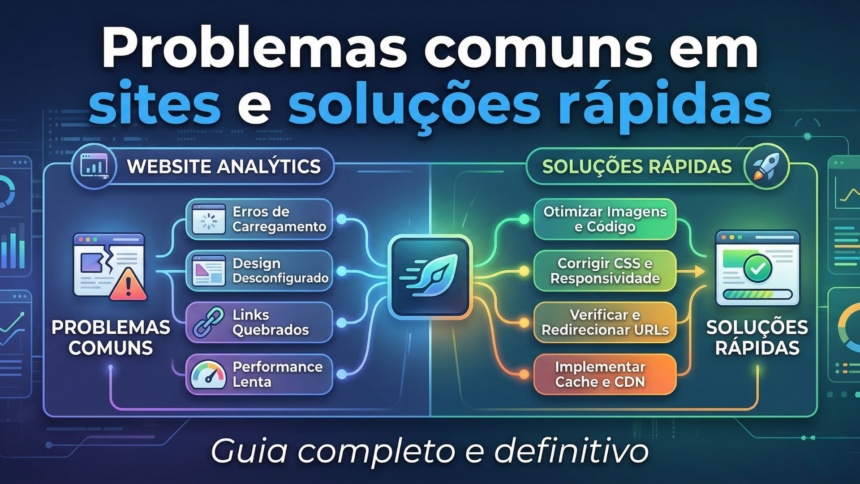 Problemas comuns em sites e soluções rápidas (guia completo e definitivo)